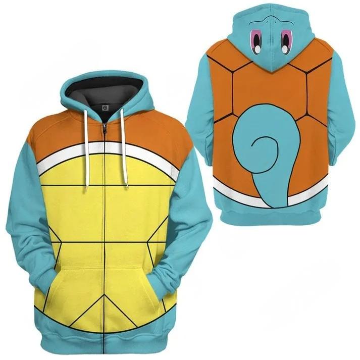 Veste Pokémon - Carapuce Costume 3D