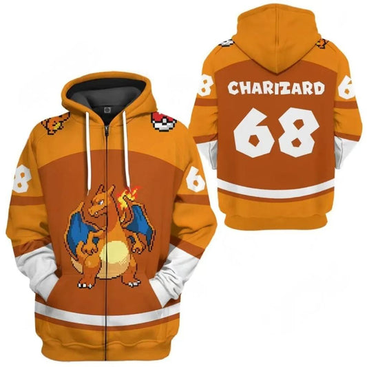 Veste Pokémon - Dracaufeu Maillot 68