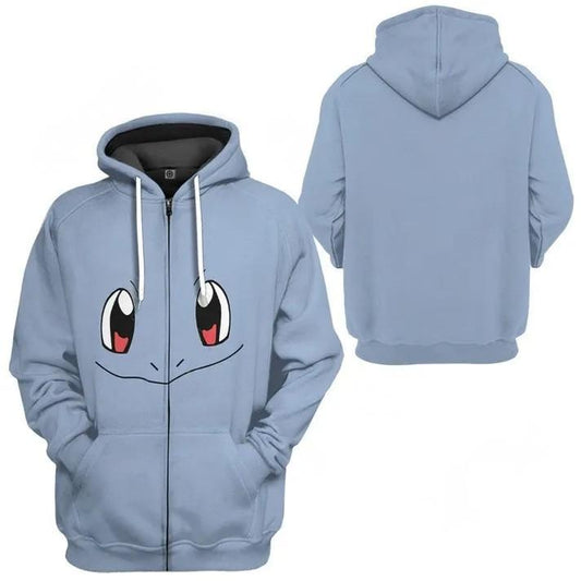 Veste Pokémon - Visage de Carapuce