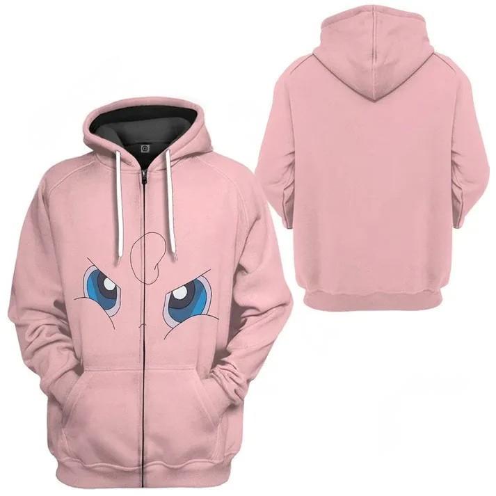 Veste Pokémon - Visage de Rondoudou